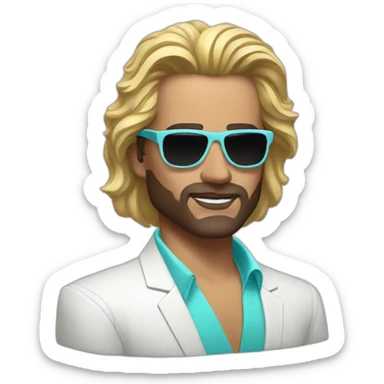 miami vice sticker