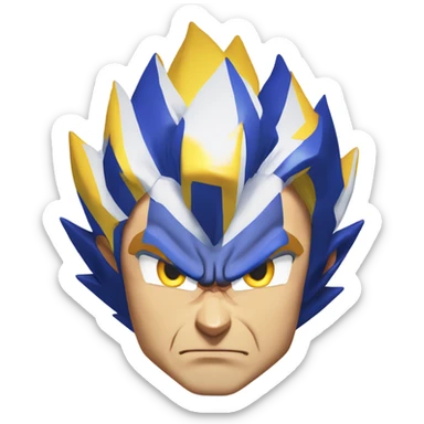 Super Saiyan Vegeta sticker