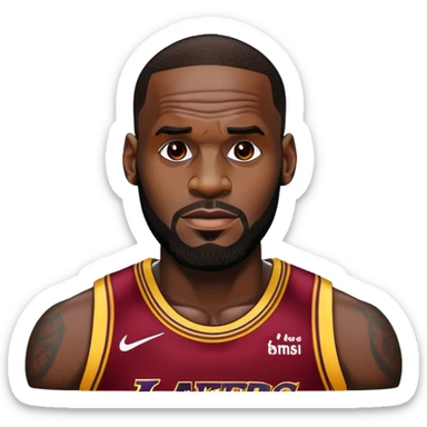 lebron james sticker