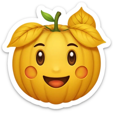 теперь поверни эмодзи на 45 градусов влево sticker