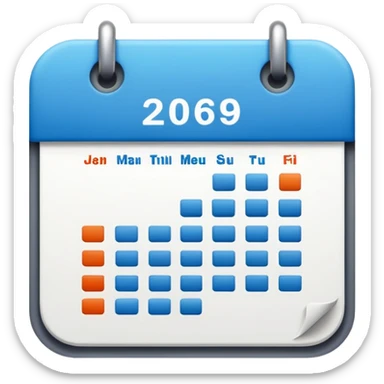 el siguiente mes sticker