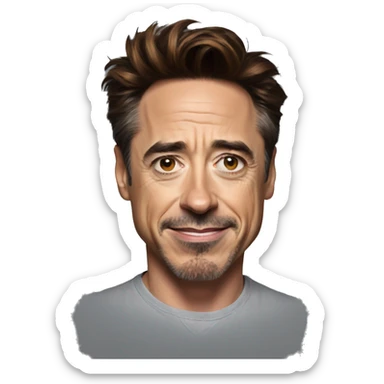 Robert downey jr sticker
