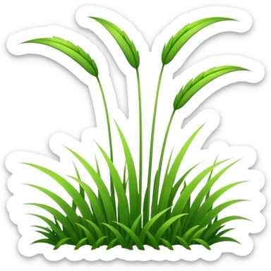 GRASS BLADES sticker