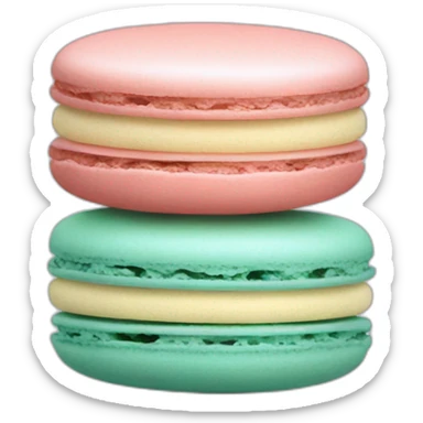 Macaron sticker
