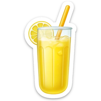 Lemonade frozen sticker