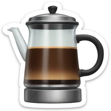 Coffee pot  sticker