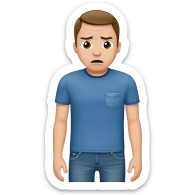 Brian robeson at the beginning of Hatchet

 sticker