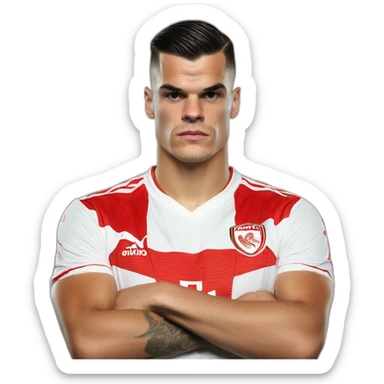 Granit xhaka do the eagle sticker