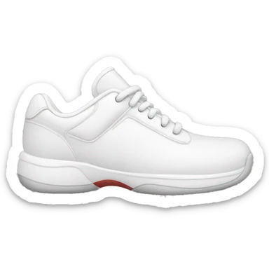 chunky white tennis shoes sticker