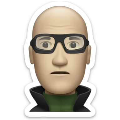 neo from the matrix sticker