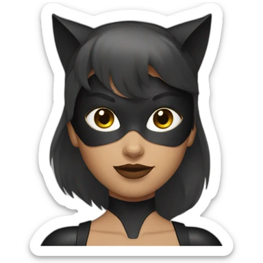 Cat-woman  sticker