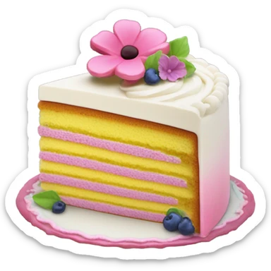 Cake sticker