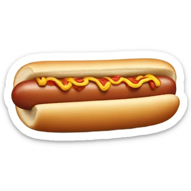 Hot Dog  sticker