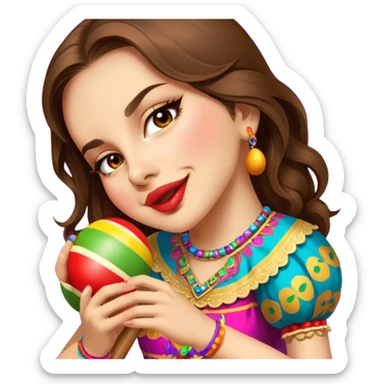 Maraca Player sticker