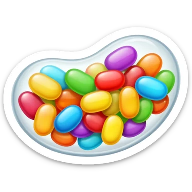 jellybean sticker