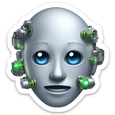 idea polishing with artificial intelligenc sticker