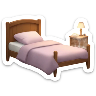 Cozy bed  sticker