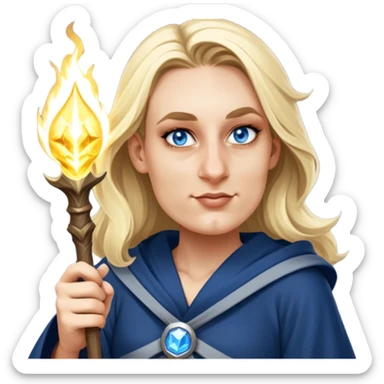 Stormcaller Wizard sticker