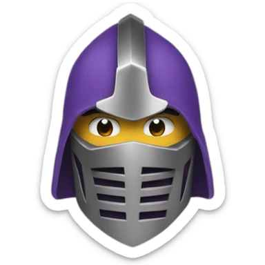 The shredder sticker