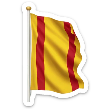 Catalonia flag sticker