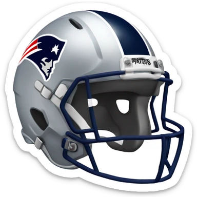 New England patriots helmet  sticker