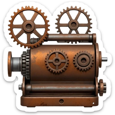 ausser betrieb sticker