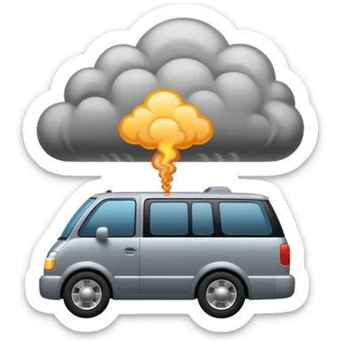 vehile pollution sticker