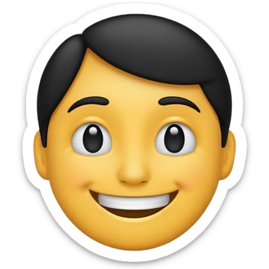 automated outreach black emoji sticker