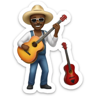 Music-salsa-Cuba sticker