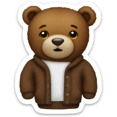 Teddy bear cozy  sticker