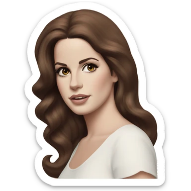 Lana del rey sticker