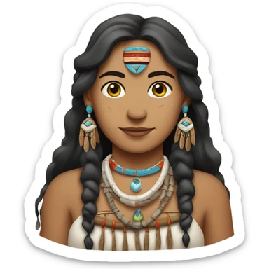 Native American  sticker