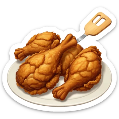 Seasoned Fried Chicken sticker