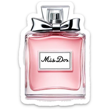 Miss Dior perfume  sticker