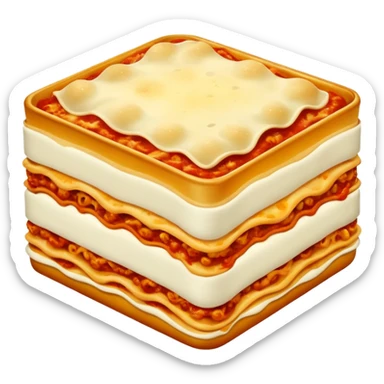  Lasagna sticker