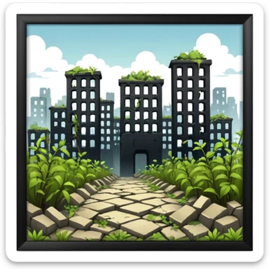 abandoned city sticker