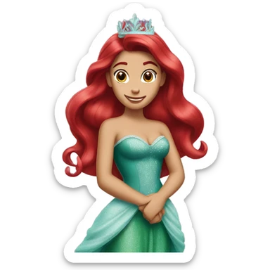 princess ariel  sticker