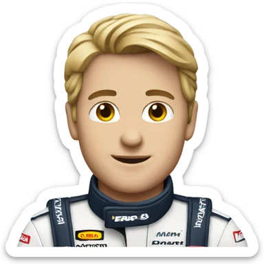 Formula 1 driver sticker