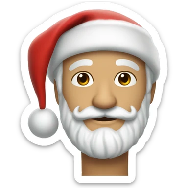 Pedro Pascal as Santa Claus  sticker