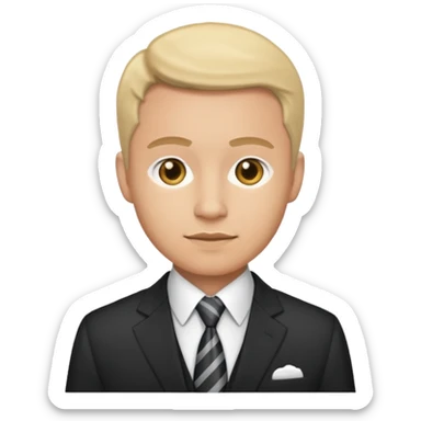 manages assets for clients\ sticker