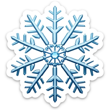 Snowflake  sticker