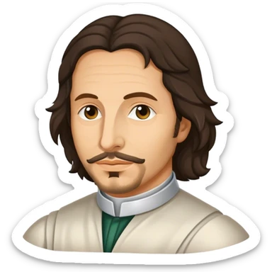 Italian physicist and mathematician Evangelista Torricelli sticker