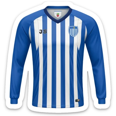 a long sleeve soccer jersey sticker