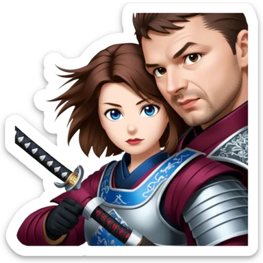 Resolute Samurai sticker