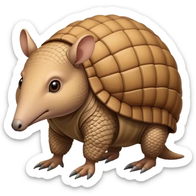 Jewish armadillo  sticker