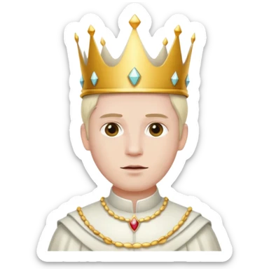 White king of the under world sticker