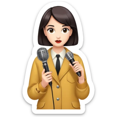 TV Girl indie pop band with retro aesthetic sticker