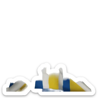 finland swedish flag sticker