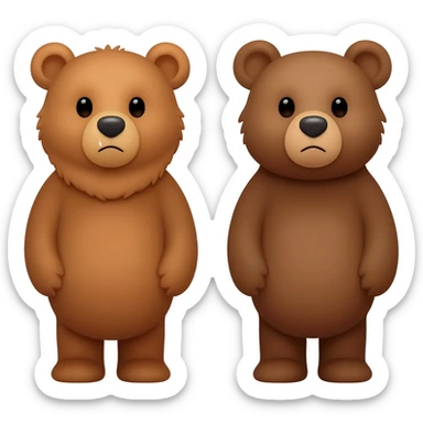 Goldilocks and the2 bears sticker
