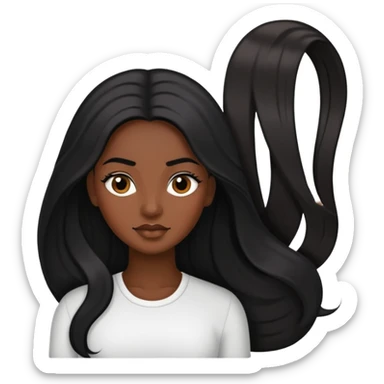 Hispanic hair salon sticker